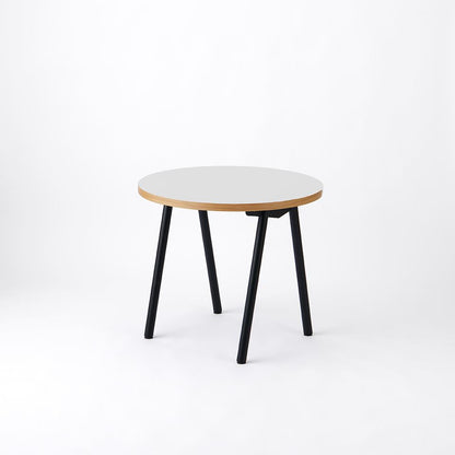 KUUM Table Φ850 - メラミンホワイト/ クーム テーブル