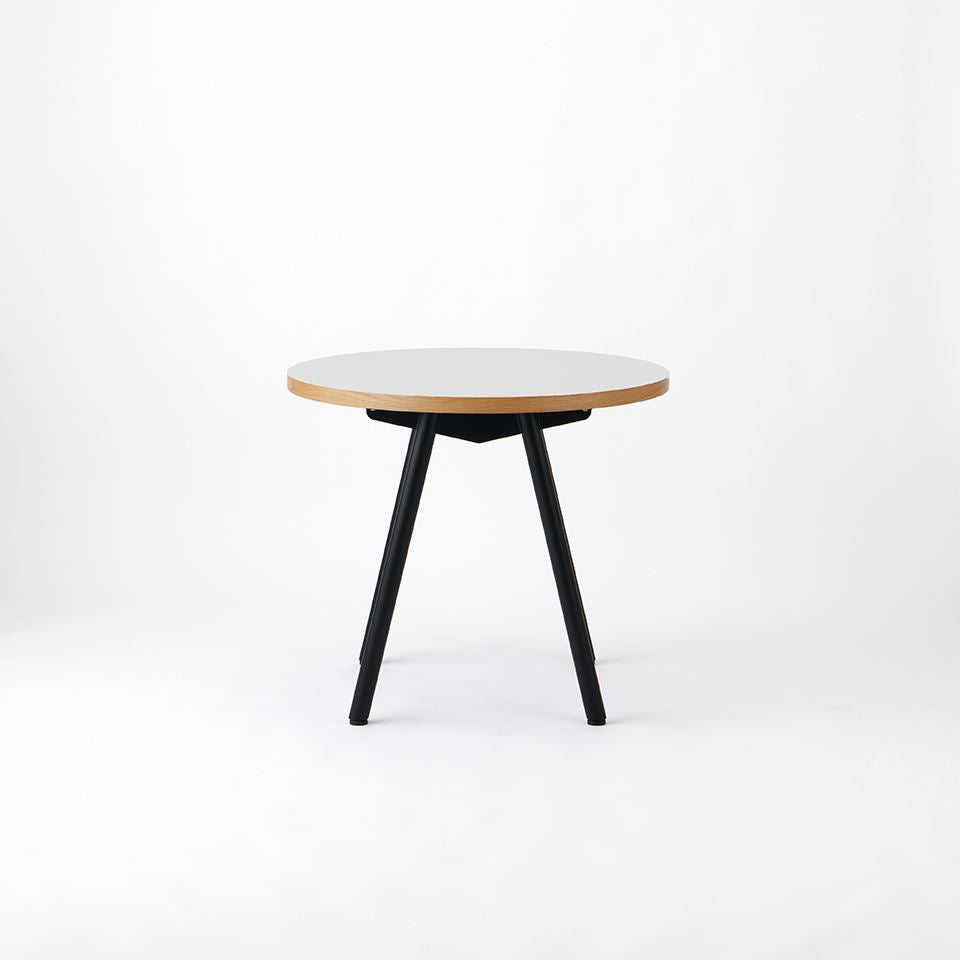 KUUM Table Φ850 - メラミンホワイト/ クーム テーブル