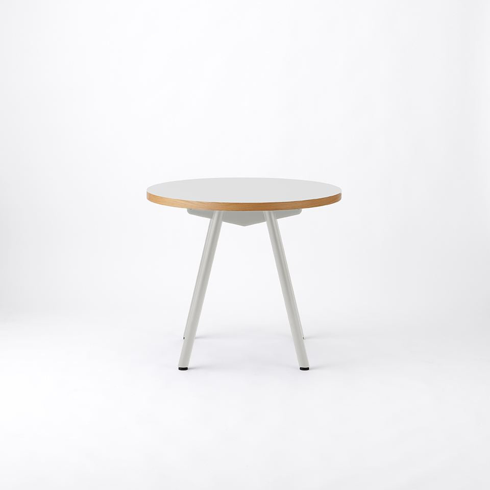 KUUM Table Φ850 - メラミンホワイト/ クーム テーブル