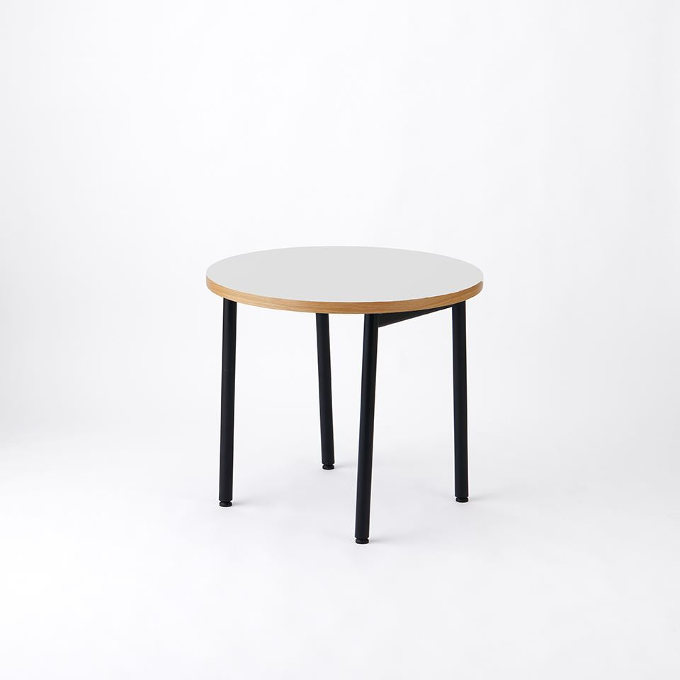KUUM Table Φ850 - メラミンホワイト/ クーム テーブル