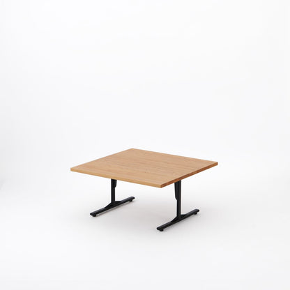 KUUMロー テーブル80x80cm | アッシュ無垢材ナチュラル リビングテーブル