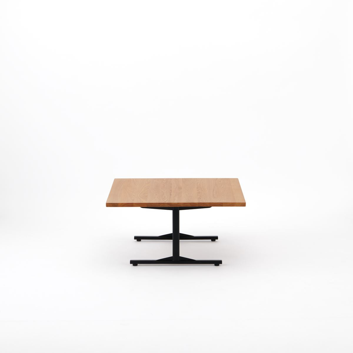 KUUMロー テーブル80x80cm | アッシュ無垢材ナチュラル リビングテーブル