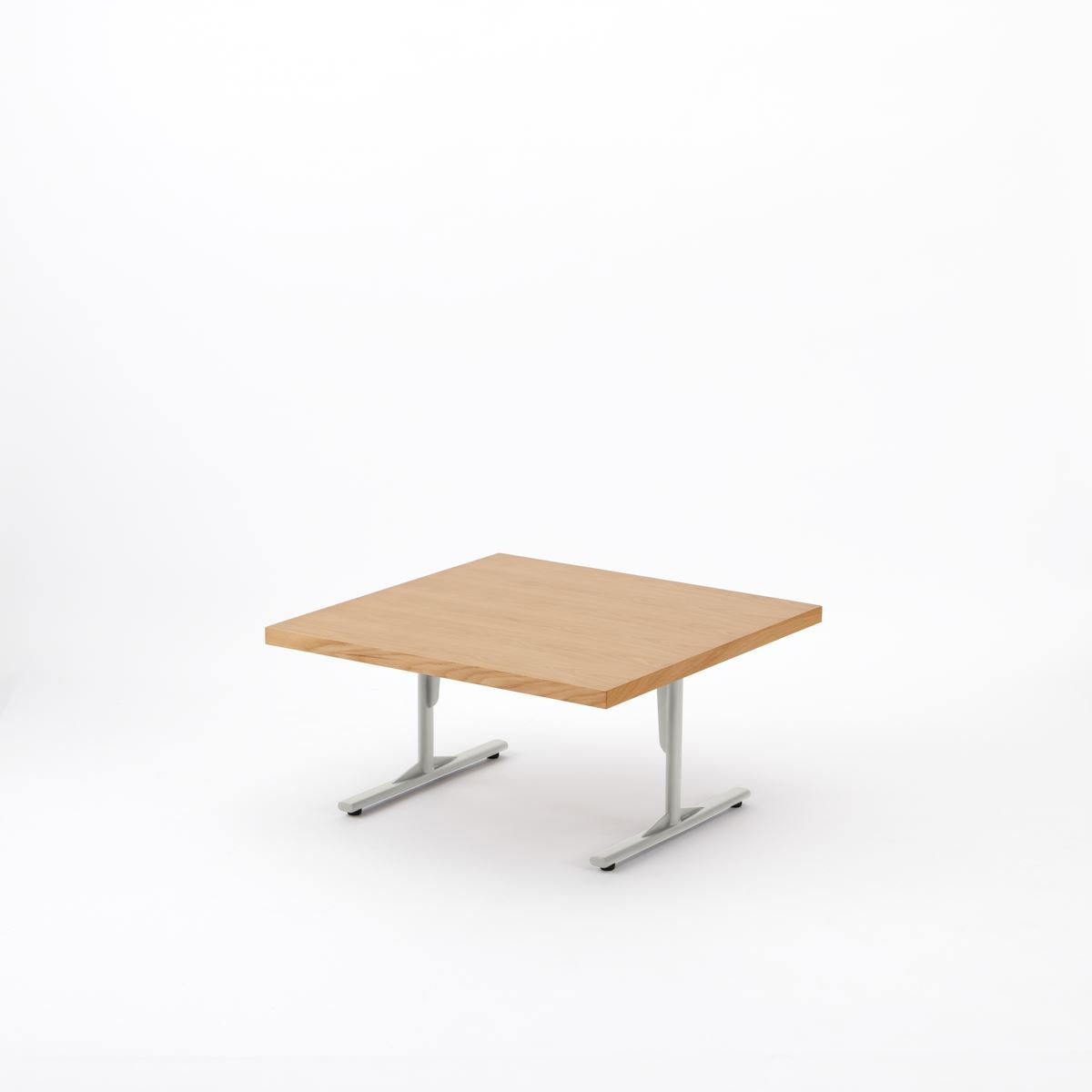 KUUM Living Table W800 × D800 - アッシュ無垢材ナチュラル / クーム リビング テーブル