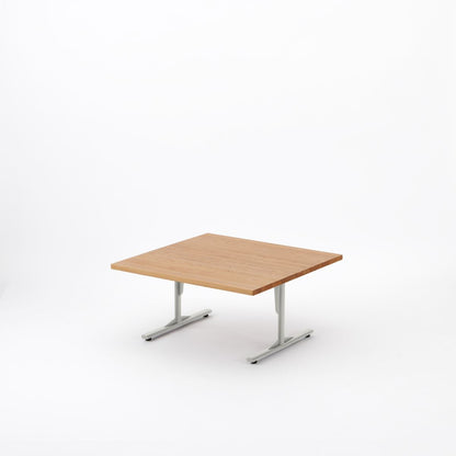KUUMロー テーブル80x80cm | アッシュ無垢材ナチュラル リビングテーブル