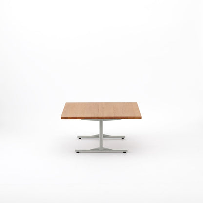 KUUMロー テーブル80x80cm | アッシュ無垢材ナチュラル リビングテーブル