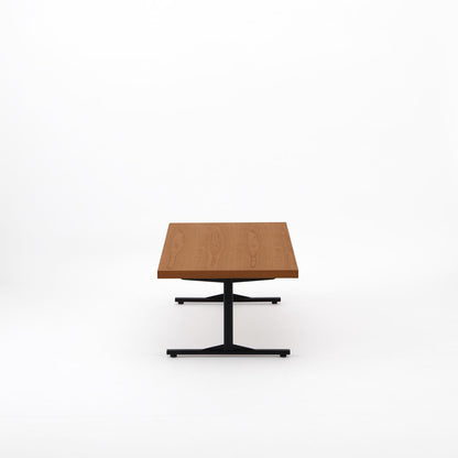 KUUM ローテーブル120x60cm | オーク突板ブラウン リビングテーブル