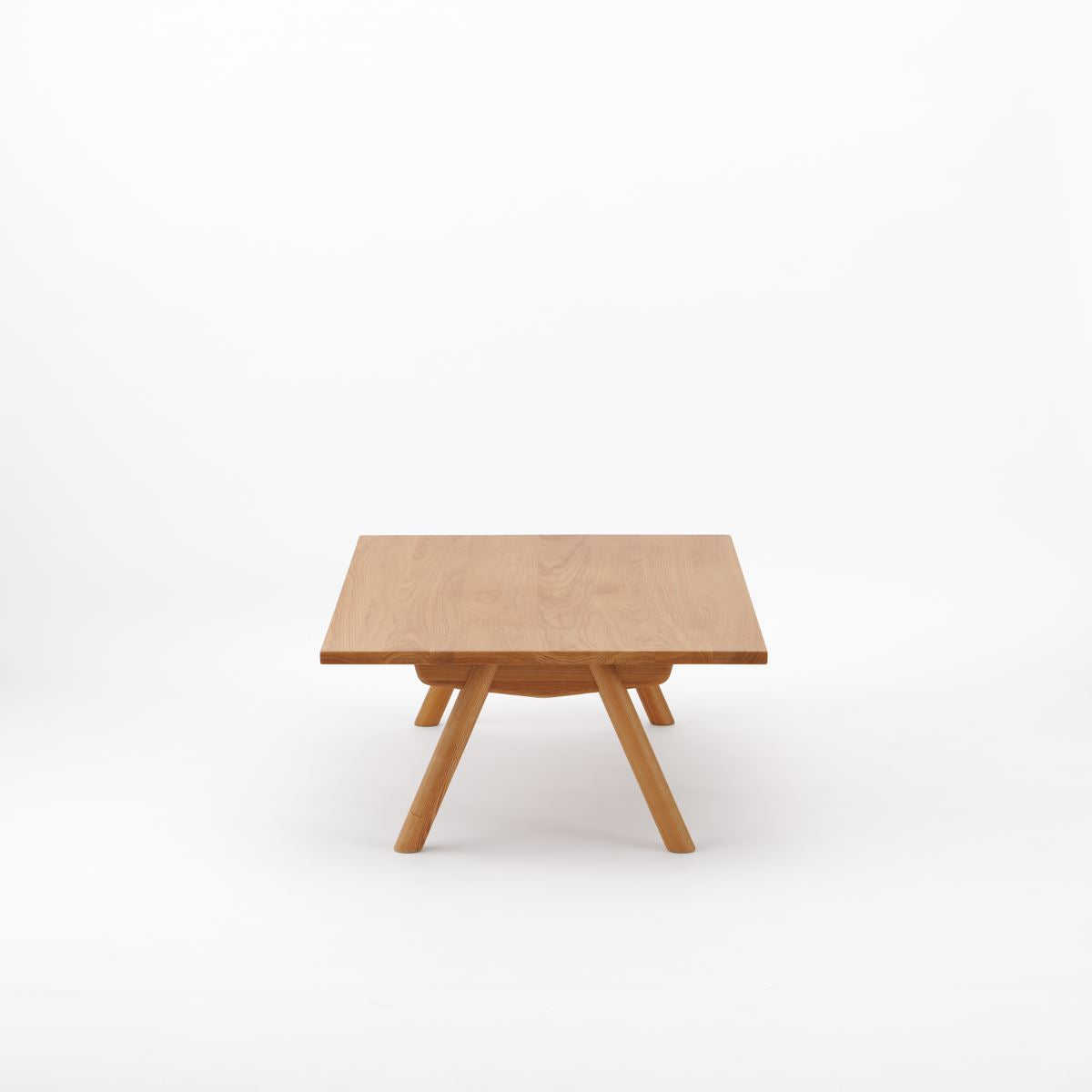 KUUM ローテーブル120x80cm | アッシュ無垢材ナチュラル リビング