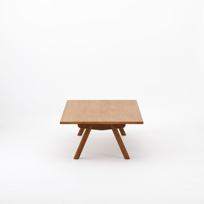 KUUM ローテーブル120x80cm | アッシュ無垢材ナチュラル リビングテーブル