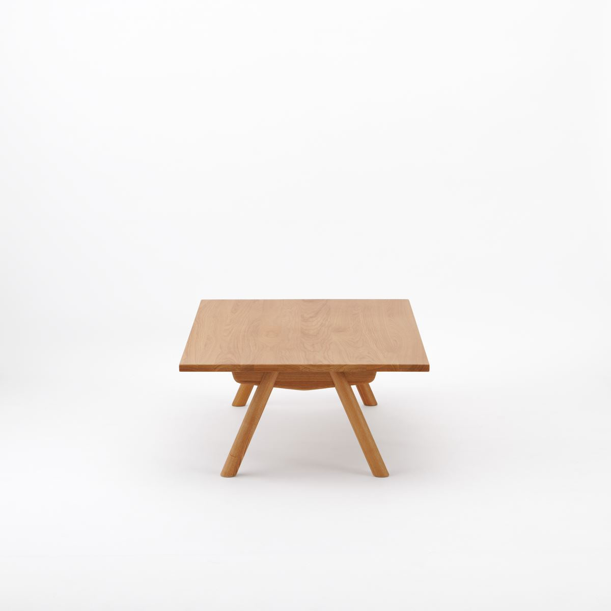 KUUM Living Table W1200 × D800 - オーク突板ナチュラル / クーム リビング テーブル
