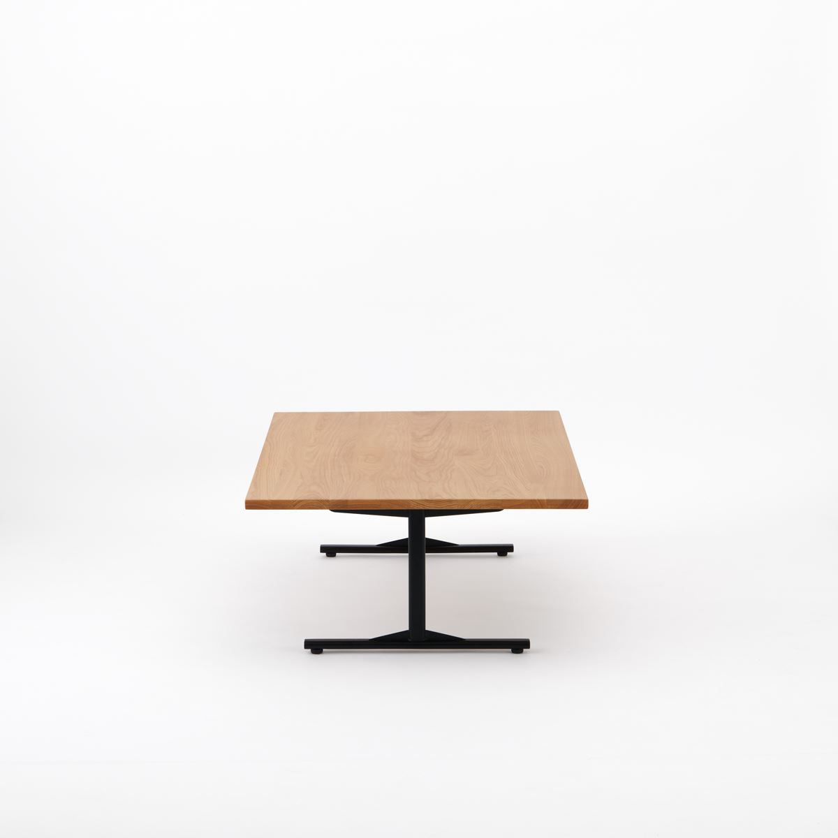 KUUM Living Table W1200 × D800 - オーク突板ナチュラル / クーム リビング テーブル