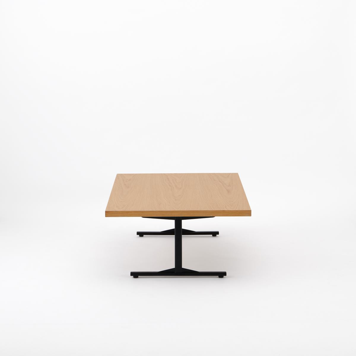 KUUM ローテーブル120x80cm | オーク突板ナチュラル リビングテーブル