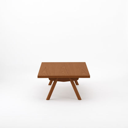 KUUM ローテーブル120x80cm | オーク突板ブラウン リビングテーブル