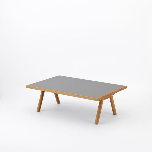 KUUM Living Table W1200 × D800 - メラミングレー / クーム リビング テーブル