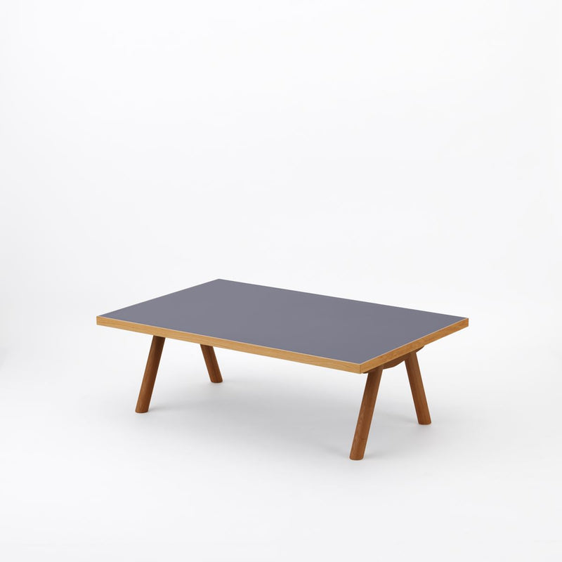 KUUM Living Table W1200 × D800 - メラミンネイビー / クーム リビング テーブル