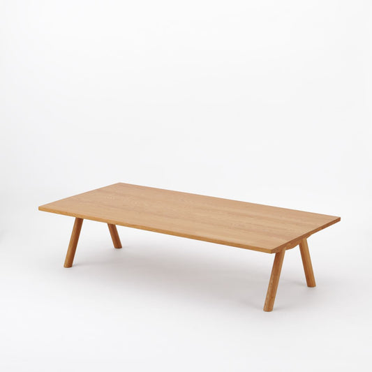 KUUM ローテーブル160x80cm | アッシュ無垢材ナチュラル