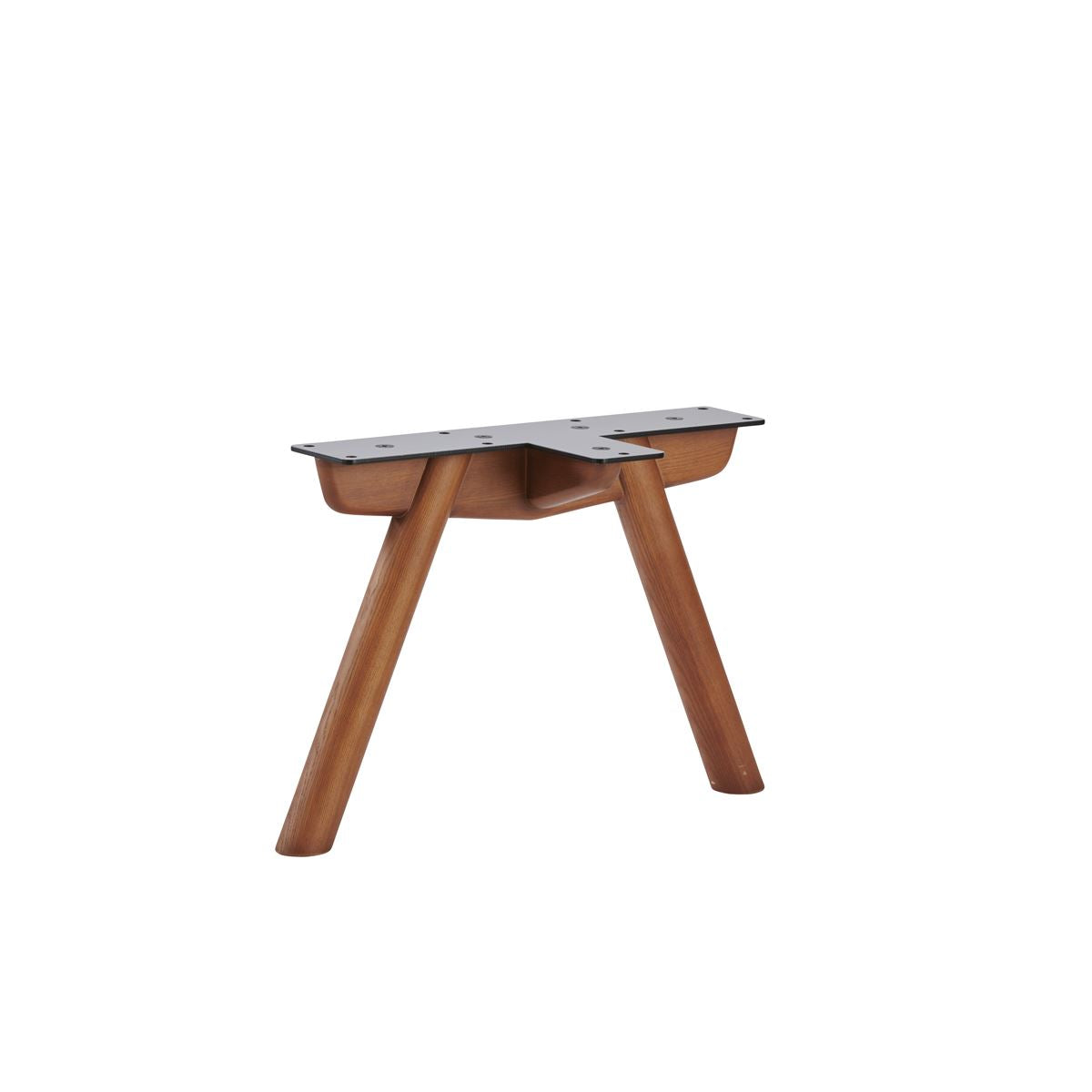 KUUM Living Table W800 × D800 - アッシュ無垢材ブラウン / クーム リビング テーブル