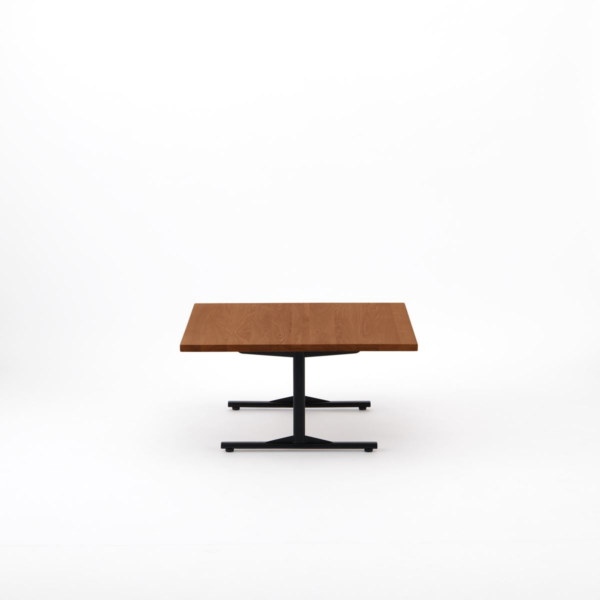 KUUMロー テーブル80x80cm | アッシュ無垢材ブラウン リビングテーブル