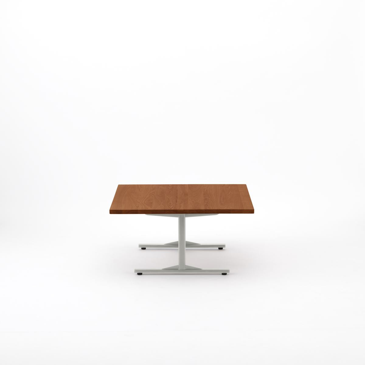 KUUMロー テーブル80x80cm | アッシュ無垢材ブラウン リビングテーブル