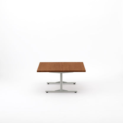KUUMロー テーブル80x80cm | アッシュ無垢材ブラウン リビングテーブル