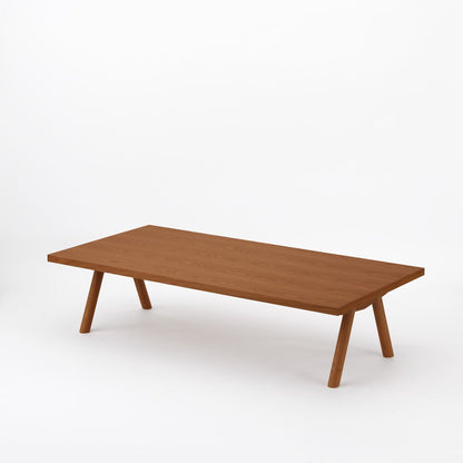 KUUM ローテーブル160x80cm | オーク突板ブラウン