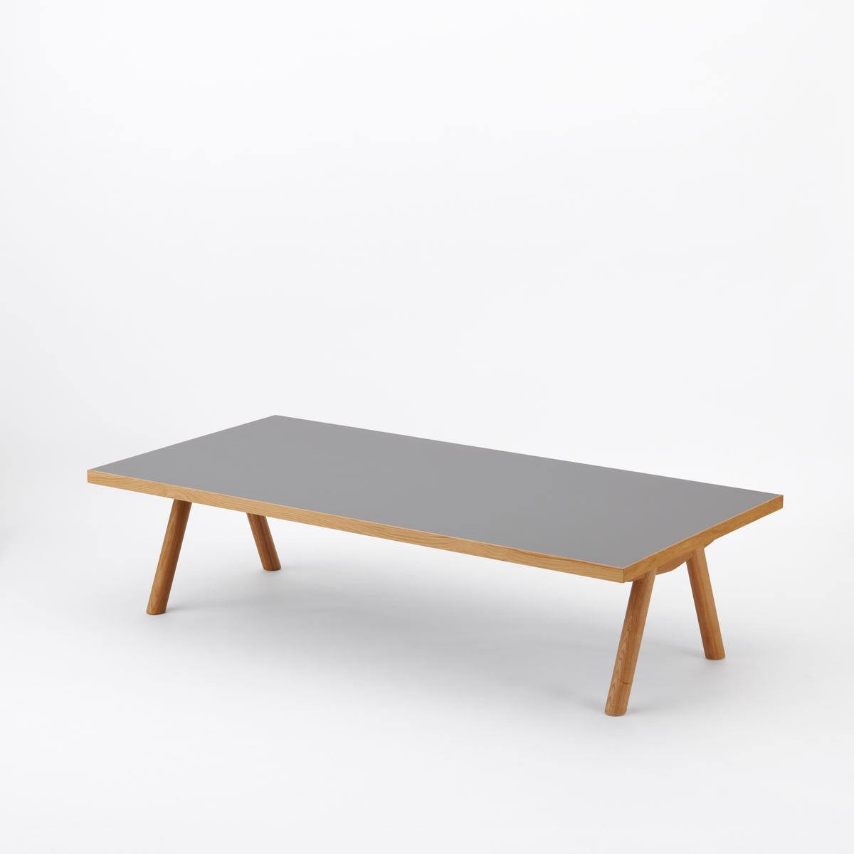 KUUM Living Table W1600 × D800 - メラミングレー / クーム リビング テーブル