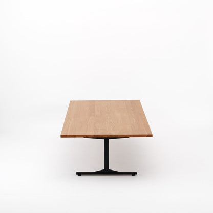 KUUM ローテーブル180x80cm | アッシュ無垢材ナチュラル リビングテーブル