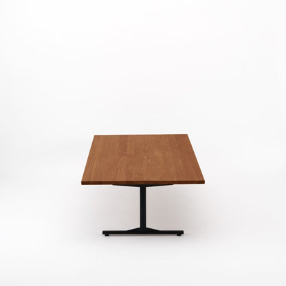 KUUM ローテーブル180x80cm | アッシュ無垢材ブラウン リビングテーブル