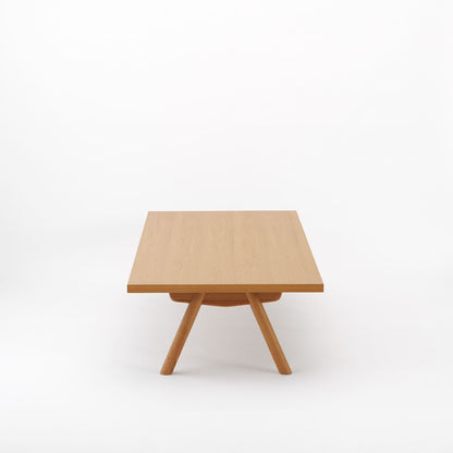 KUUM ローテーブル180x80cm | オーク突板ナチュラルリビングテーブル