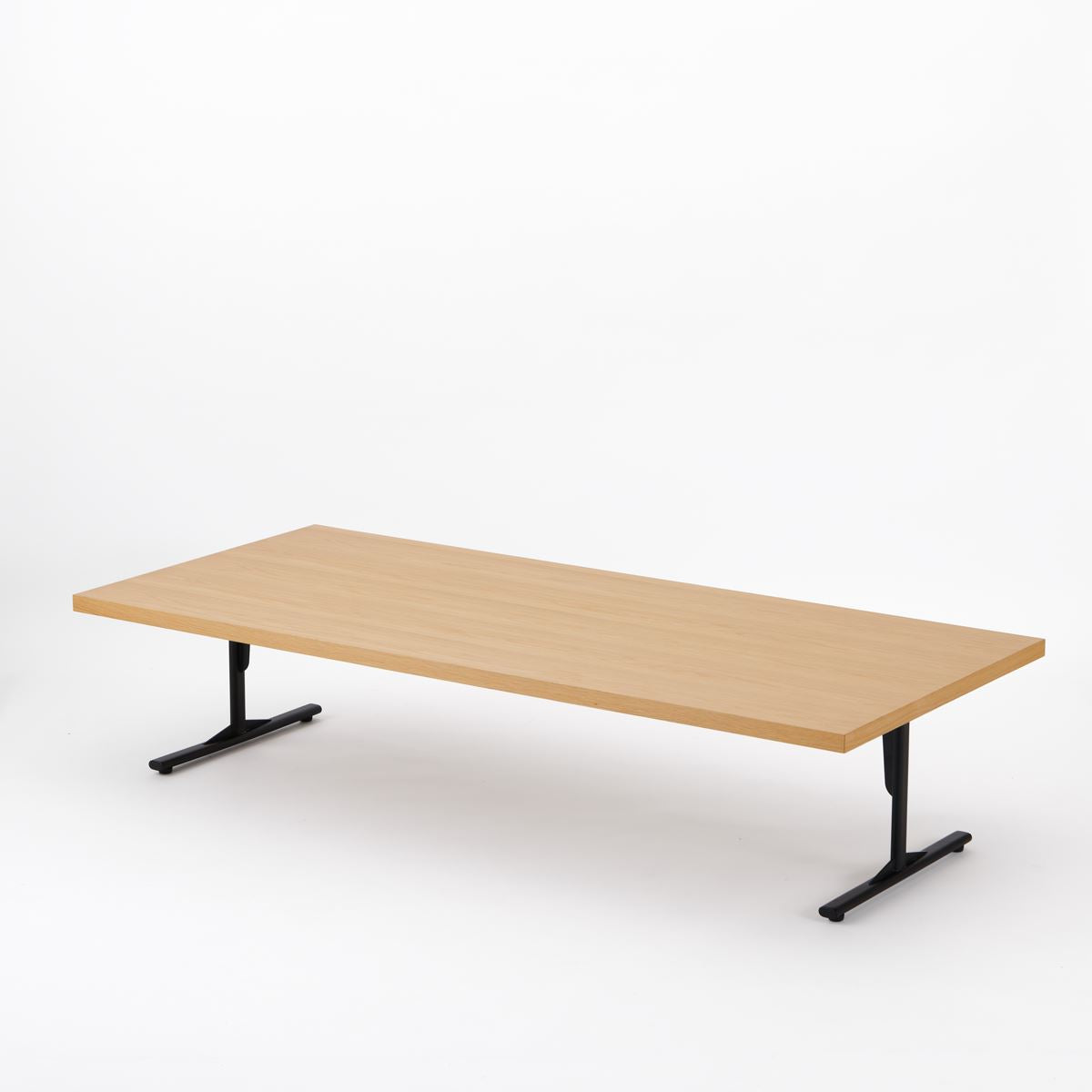 KUUM ローテーブル180x80cm | オーク突板ナチュラルリビングテーブル