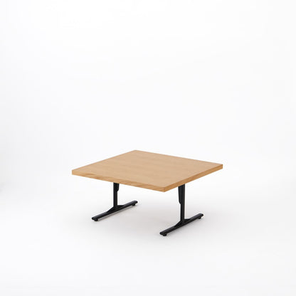 KUUM ローテーブル80x80cm | オーク突板ナチュラルリビングテーブル