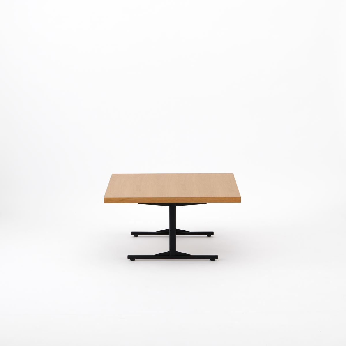 KUUM ローテーブル80x80cm | オーク突板ナチュラルリビングテーブル