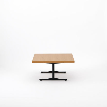 KUUM ローテーブル80x80cm | オーク突板ナチュラルリビングテーブル