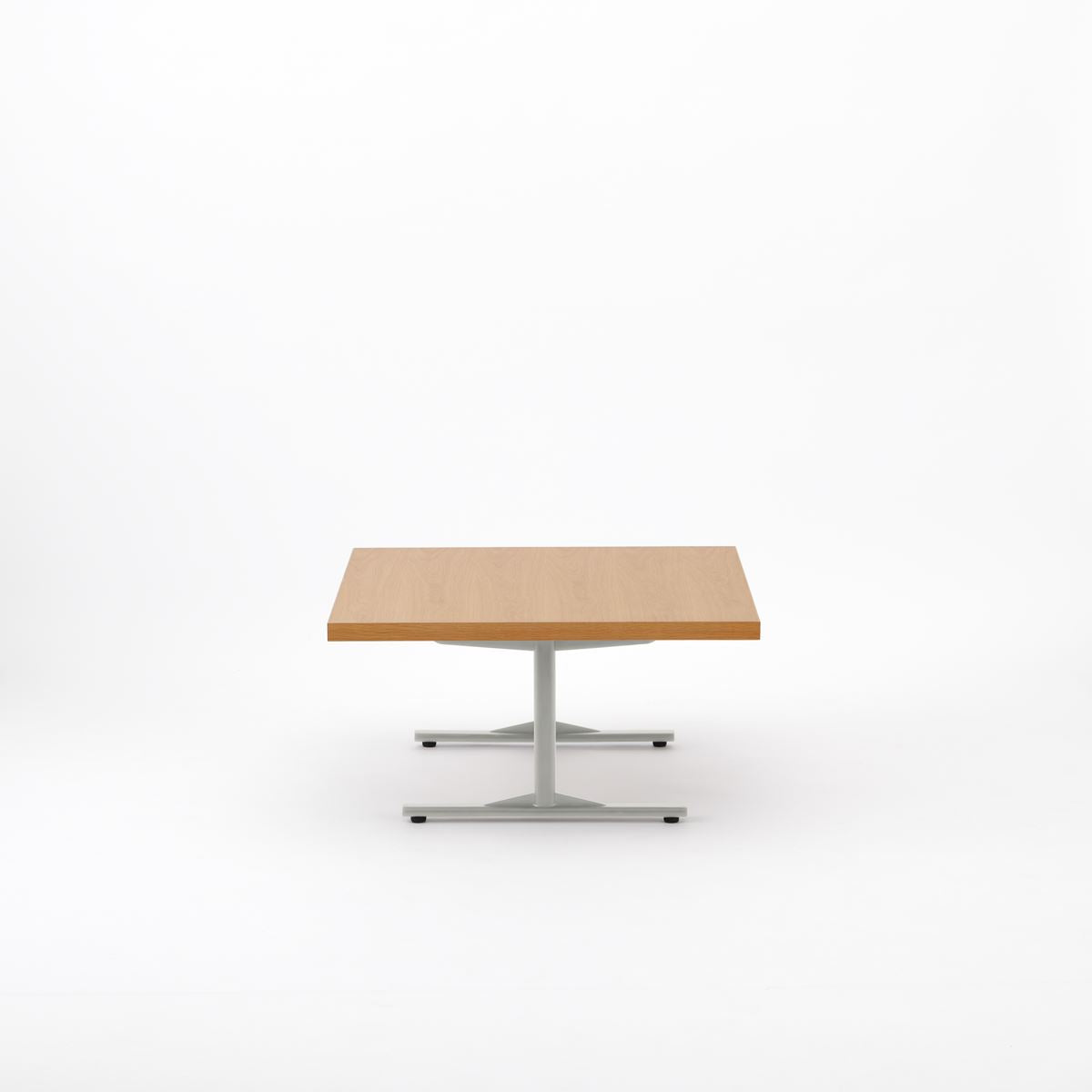 KUUM ローテーブル80x80cm | オーク突板ナチュラルリビングテーブル