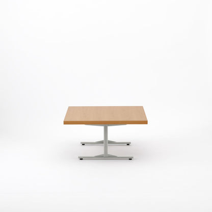 KUUM ローテーブル80x80cm | オーク突板ナチュラルリビングテーブル