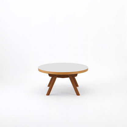KUUM Living Table Φ850 - メラミンホワイト / クーム  リビング テーブル