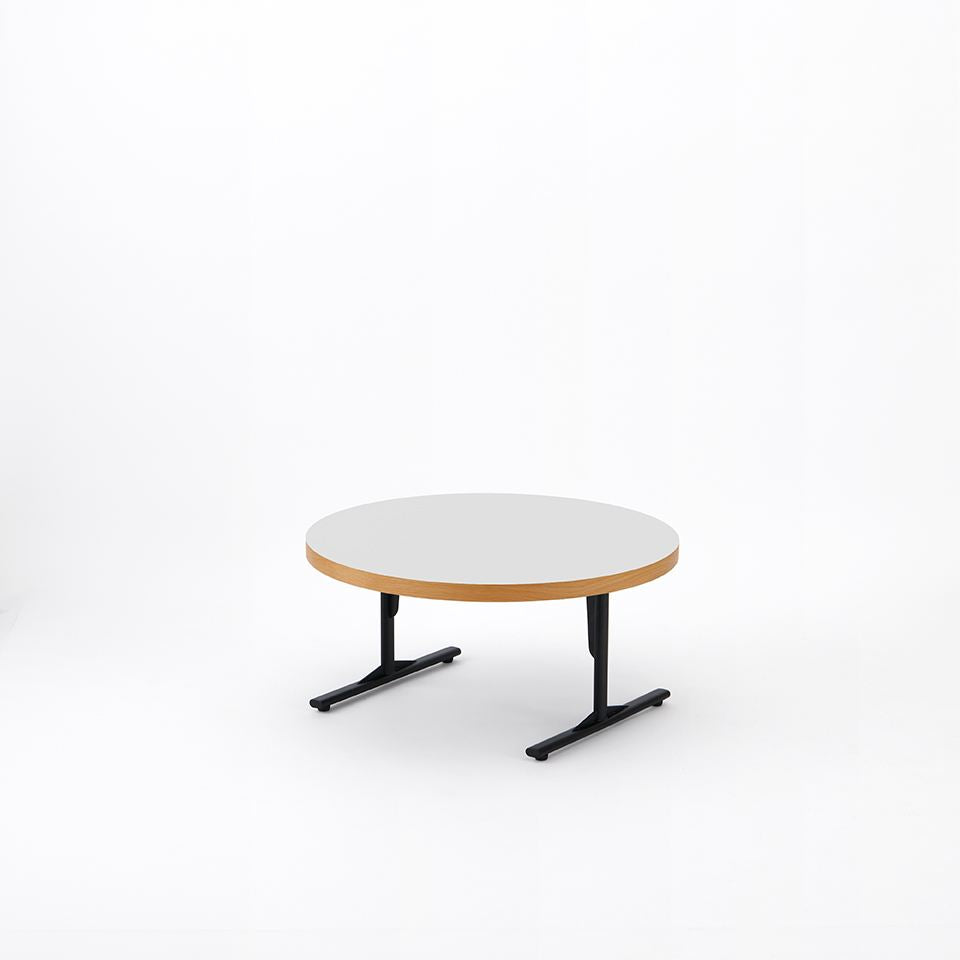 KUUM Living Table Φ850 - メラミンホワイト / クーム  リビング テーブル
