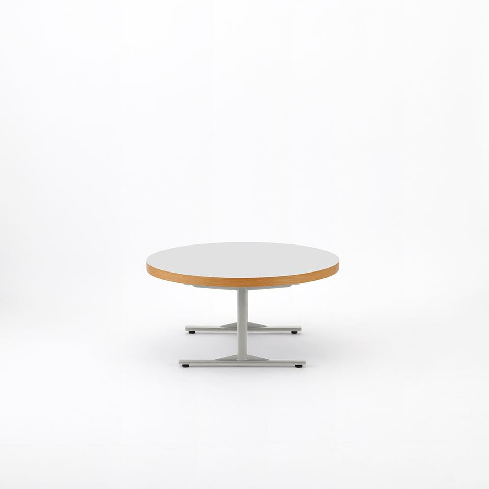 KUUM Living Table Φ850 - メラミンホワイト / クーム  リビング テーブル
