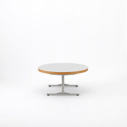 KUUM Living Table Φ850 - メラミンホワイト / クーム  リビング テーブル