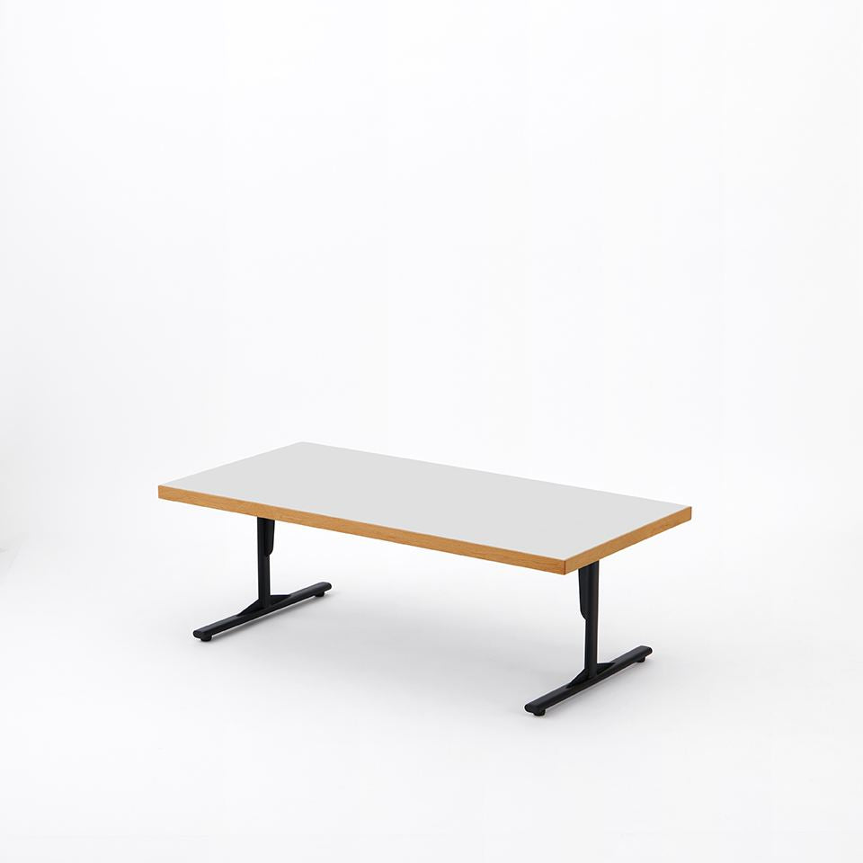 KUUM Living Table W1200 × D600 - メラミンホワイト / クーム リビング テーブル