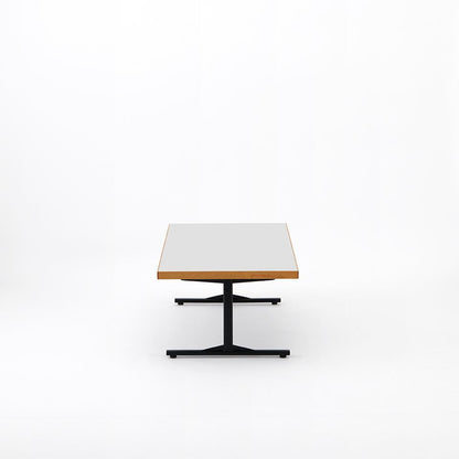 KUUM Living Table W1200 × D600 - メラミンホワイト / クーム リビング テーブル