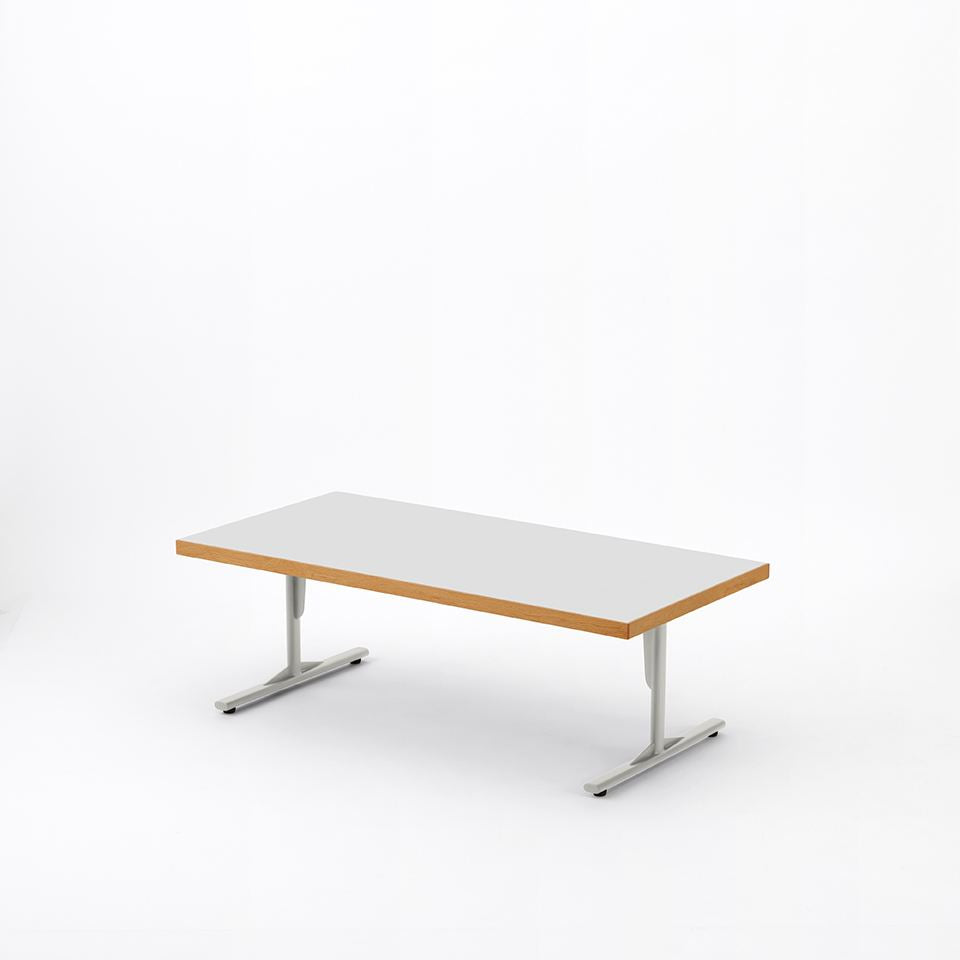 KUUM Living Table W1200 × D600 - メラミンホワイト / クーム リビング テーブル
