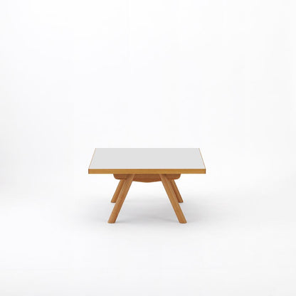 KUUM Living Table W800 × D800 - メラミンホワイト/ クーム リビング テーブル