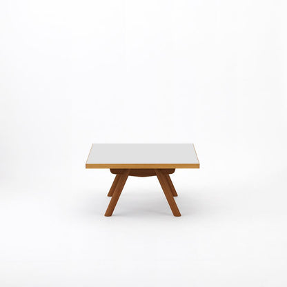 KUUM Living Table W800 × D800 - メラミンホワイト/ クーム リビング テーブル