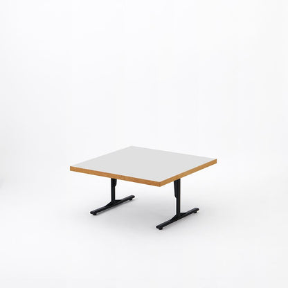 KUUM Living Table W800 × D800 - メラミンホワイト/ クーム リビング テーブル