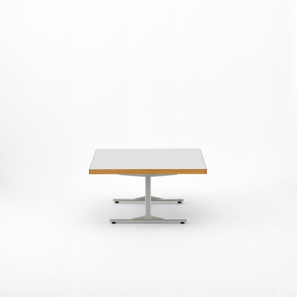 KUUM Living Table W800 × D800 - メラミンホワイト/ クーム リビング テーブル