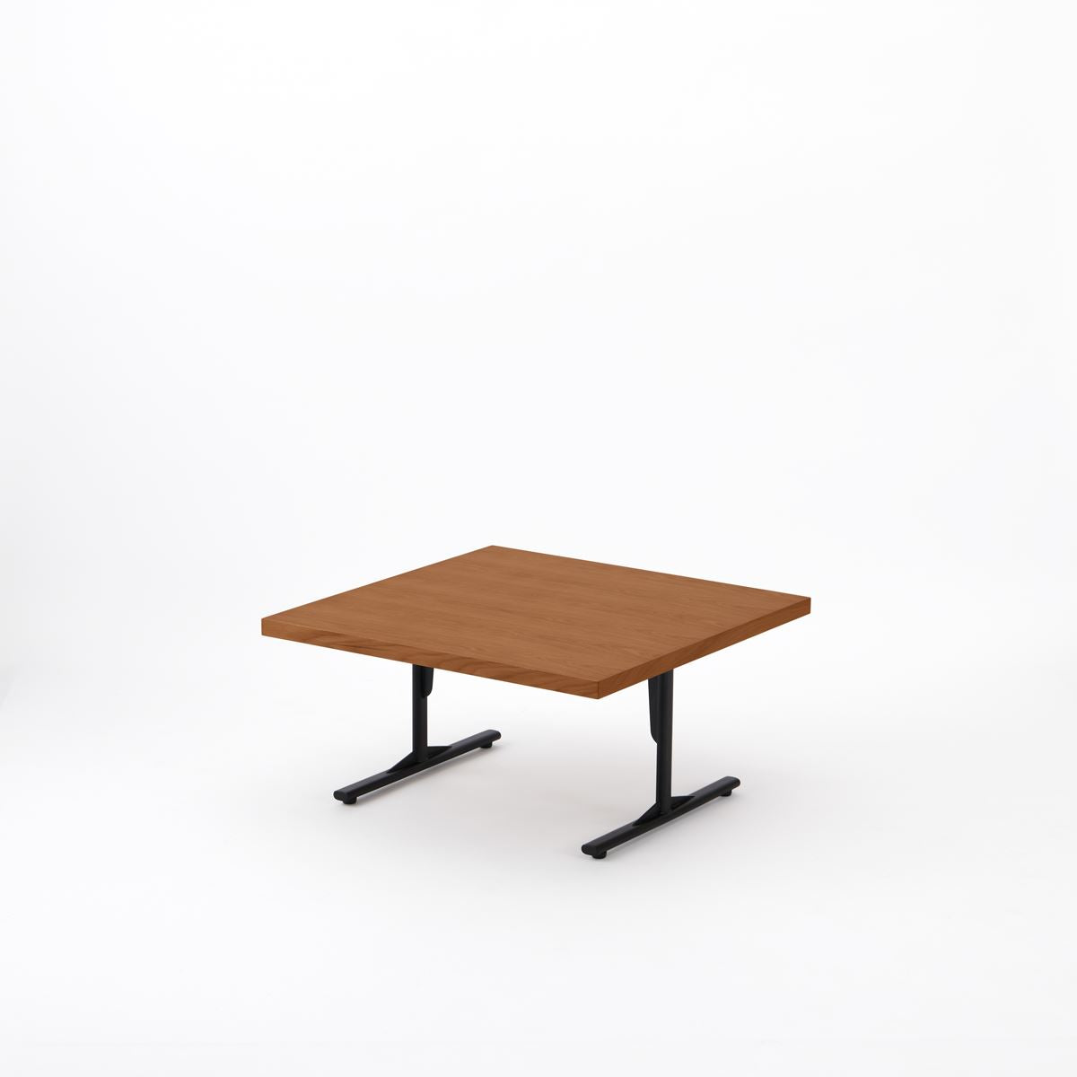 KUUM ローテーブル80x80cm | オーク突板ブラウンリビングテーブル