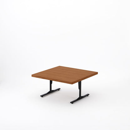 KUUM ローテーブル80x80cm | オーク突板ブラウンリビングテーブル