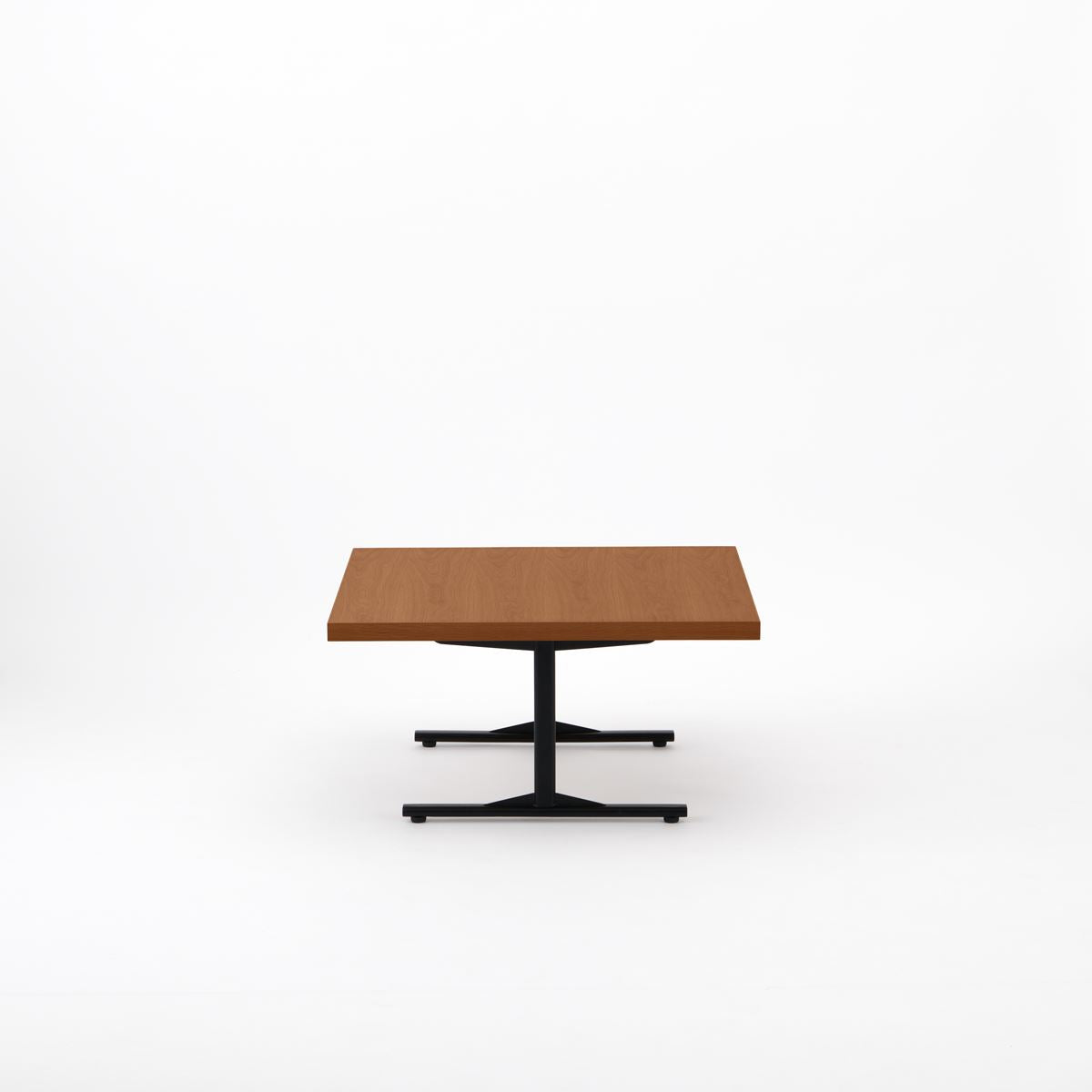 KUUM ローテーブル80x80cm | オーク突板ブラウンリビングテーブル