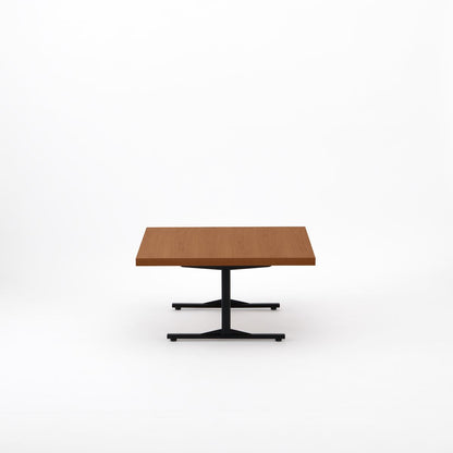 KUUM ローテーブル80x80cm | オーク突板ブラウンリビングテーブル