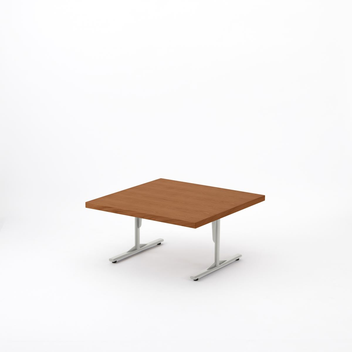 KUUM ローテーブル80x80cm | オーク突板ブラウンリビングテーブル